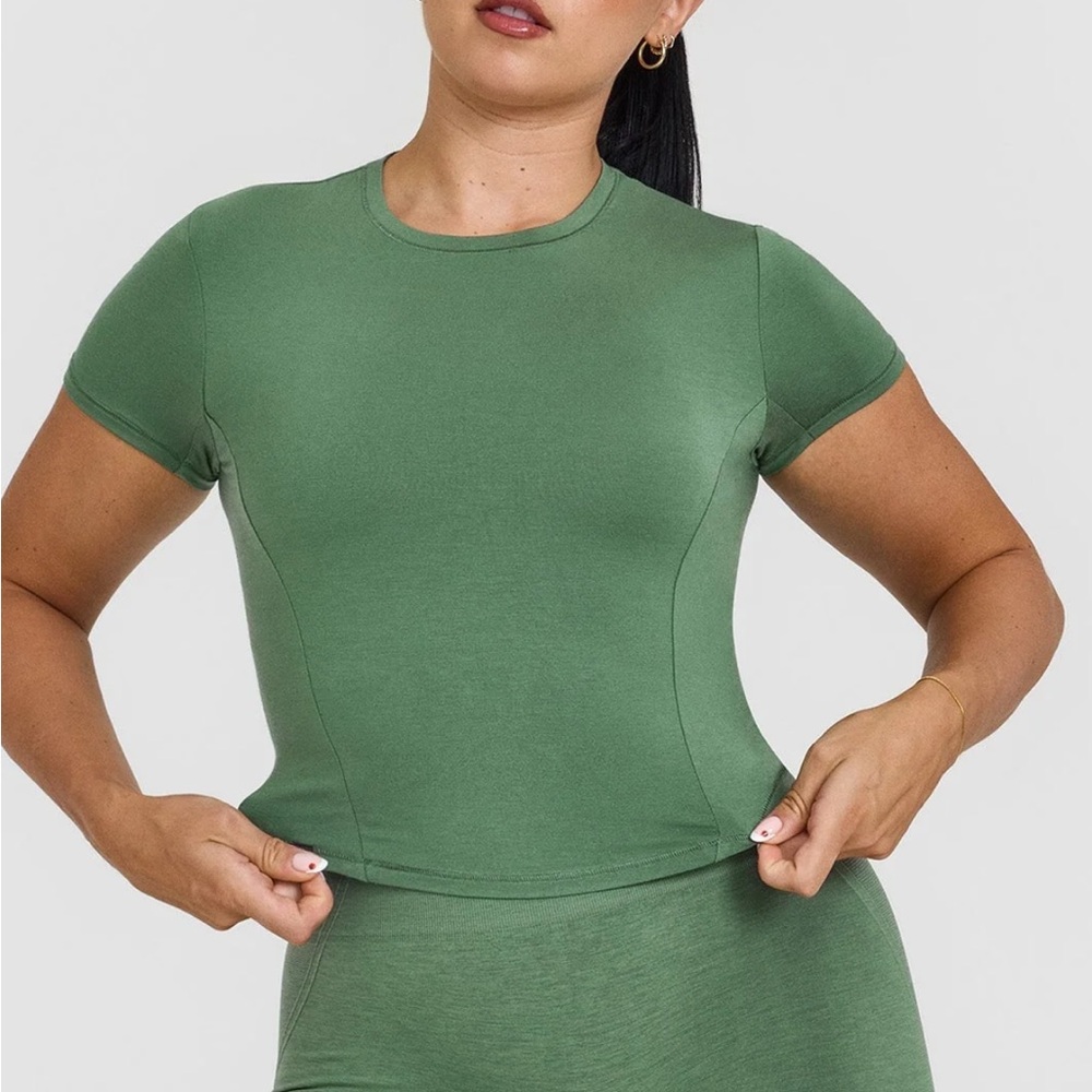 Oner Active Forest Green Short Sleeve Athletic Tee
